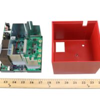 Fireye MC120R chassis with ruler for scale