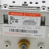 Honeywell M7284A1012 actuator label view