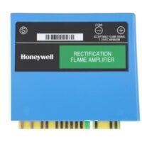 Honeywell R7847A1082 Flame Amplifier green label close-up