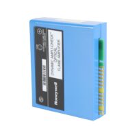 Honeywell R7851B1000 Flame Amplifier angled front with connector pins