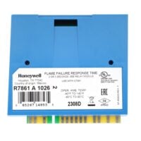 Honeywell R7861A1026 amplifier label