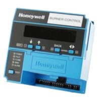 Honeywell RM7800L1087 control module angled view