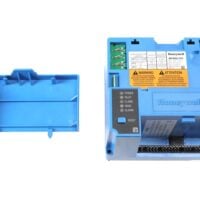 Angled view of Honeywell RM7840L1075 Burner Control