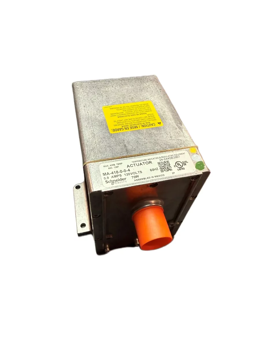 Schneider Electric MA-418-0-0-4 Damper Actuator angled view – HVAC spring return actuator