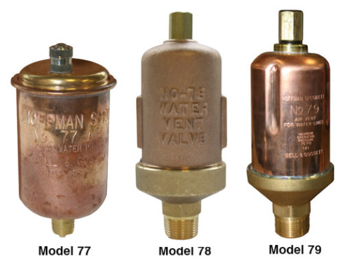 401488 Hoffman 1/2" F x 3/4" M NPT Main Water Vent