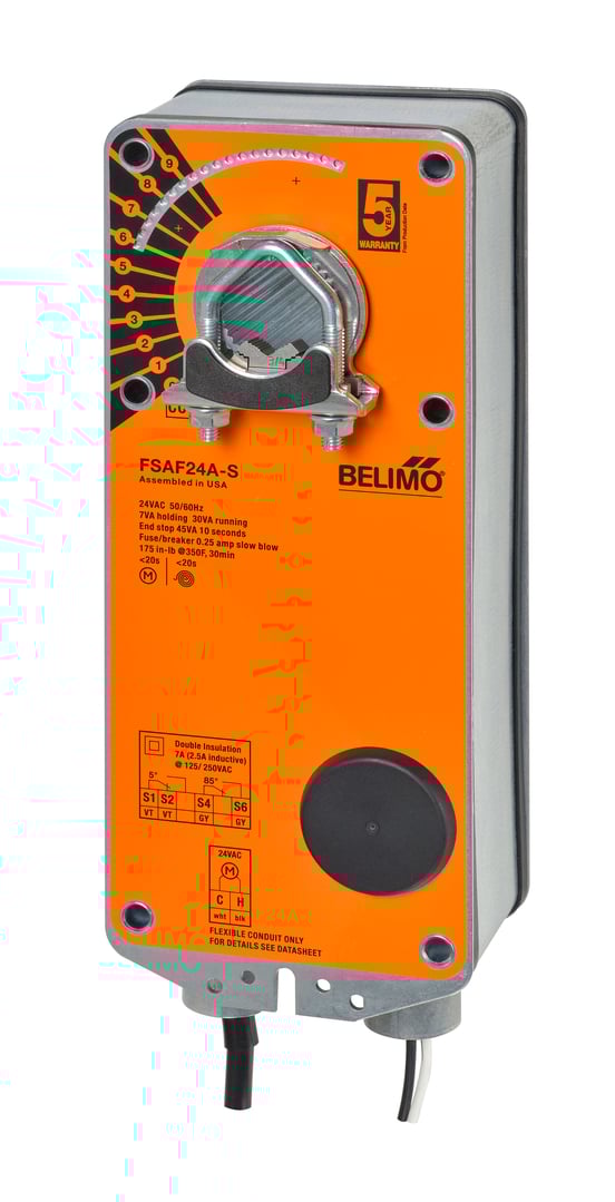 FSAF24A-S US Belimo Actuator Fire & Smoke