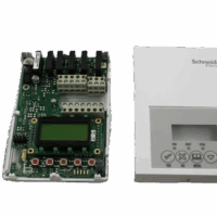 Schneider Electric SE7652H5045 thermostat front view with LCD display
