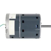 Trane MOT21507 replacement blower motor with wiring harness and extended shaft