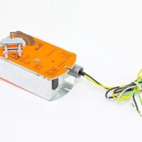 Belimo FSLF120 US fire smoke damper actuator with wiring leads and shaft clamp
